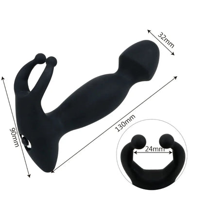 Wearable Vagina G-spot Stimulator Silicone Prostate Massager Masturbation Anal Dildo Vibrator Anal Butt Plug prostate massager