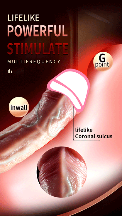 Realistic Vibration Dildo Telescopic Penis Anal Plug Vibration Female Suction Cup Masturbation Sexmachine Sex Toys For Women 18+