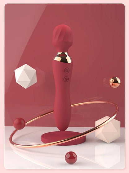 Powerful Vibrator Dildos Wand for Women 10 Modes Clitoris Stimulator G Spot Vagina Massager Female MasturbatorSex Toys Adults 18