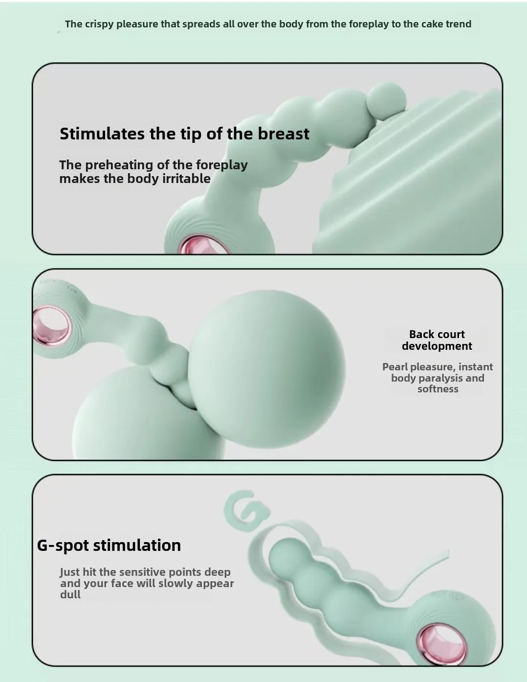 Gay Gay Masturbator G Spot Rod SM Handheld Ring Backyard Anal Plug Pull Bead Massager