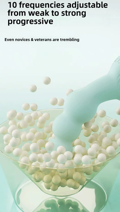 Gay Gay Masturbator G Spot Rod SM Handheld Ring Backyard Anal Plug Pull Bead Massager