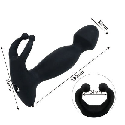 Wearable Vagina G-spot Stimulator Silicone Prostate Massager Masturbation Anal Dildo Vibrator Anal Butt Plug prostate massager
