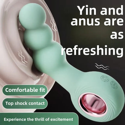 Gay Gay Masturbator G Spot Rod SM Handheld Ring Backyard Anal Plug Pull Bead Massager