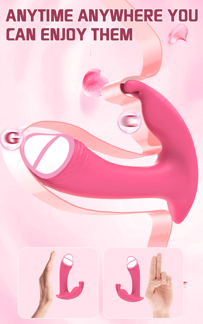 Penetration Vagina Vibrator Female Clitoris Stimulator Dildo Vibrator Sex Toy Wearable Panties Vibrator Adult Sex Toys for Women