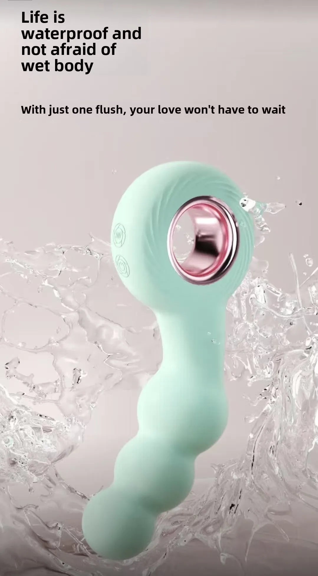 Gay Gay Masturbator G Spot Rod SM Handheld Ring Backyard Anal Plug Pull Bead Massager