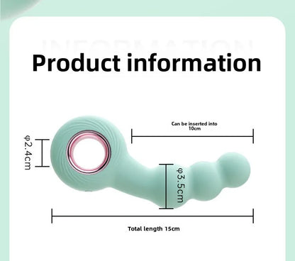 Gay Gay Masturbator G Spot Rod SM Handheld Ring Backyard Anal Plug Pull Bead Massager