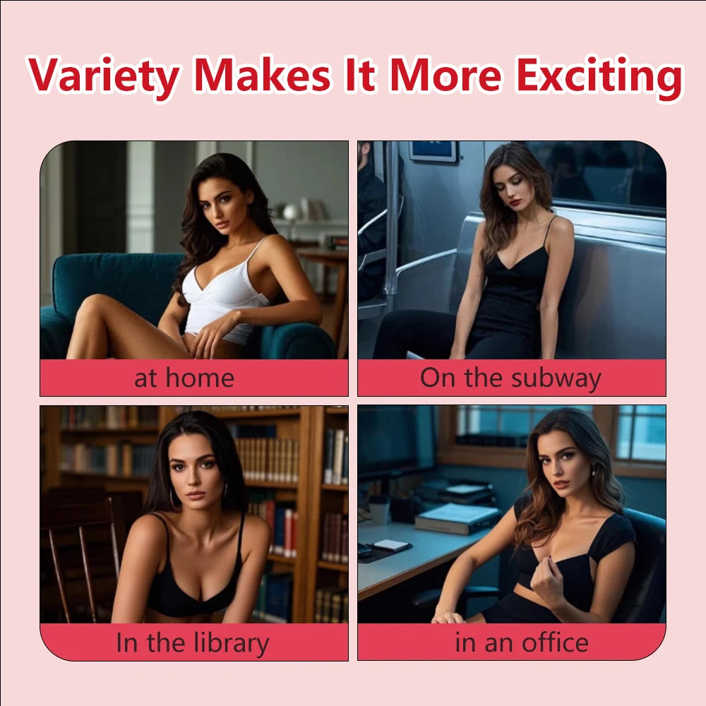 Wearable Panty Rose Vibrator Clitoral Stimulator G Spot Butterfly Vibrating Adult Mastrubator Sex Toys Games for Women Couples